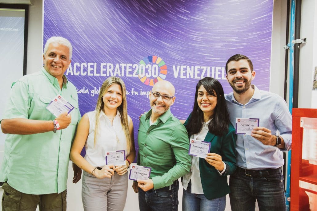 With four national entrepreneurships, Venezuela will participate in the global program Accelerate2030