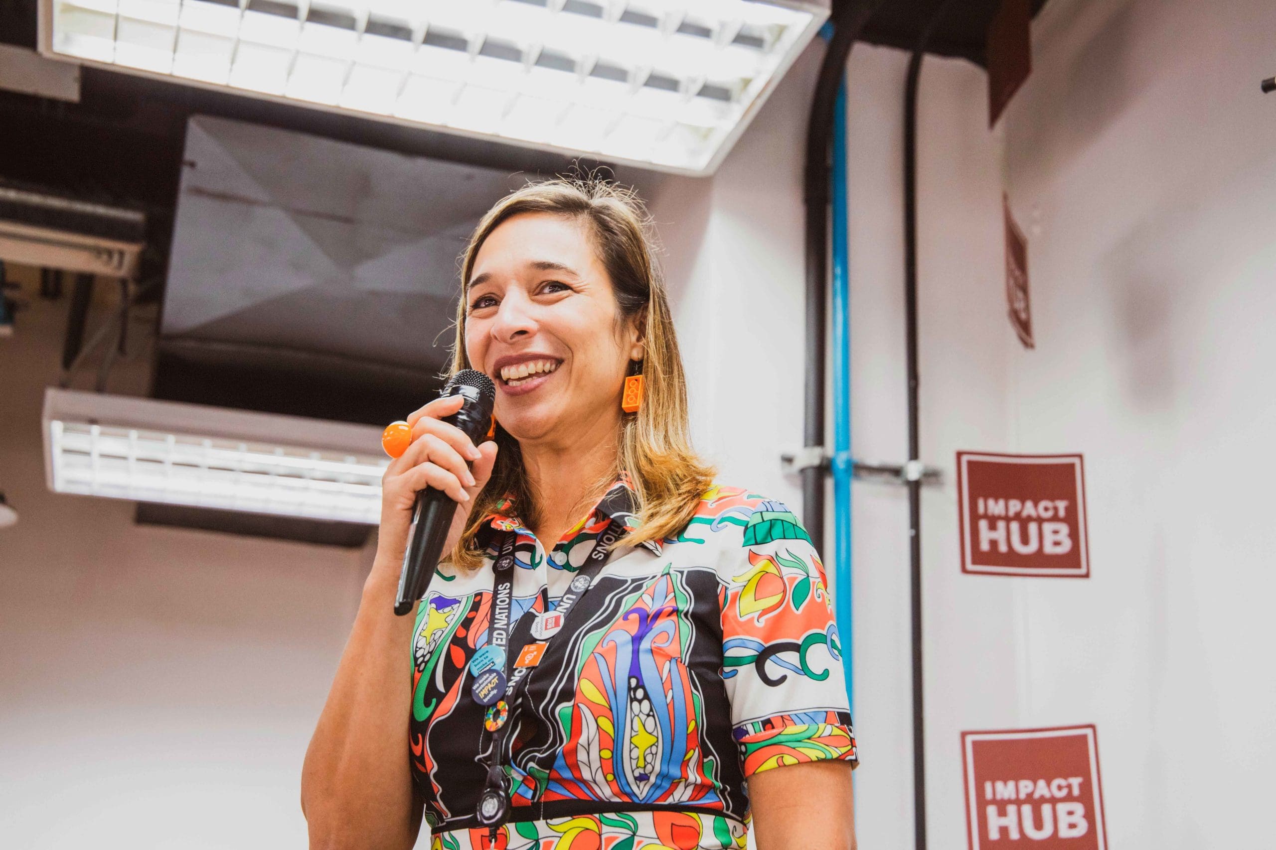 Claudia Valladares cofundadora y presidenta de Impact Hub Caracas